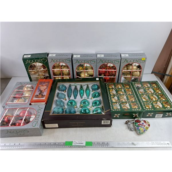 Assorted Christmas Ornaments