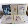 Image 1 : (5) Framed Wall Art Prints 20" x 16"