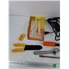 Image 2 : Glue Sticks & Glue Gun, Wire Crimping Tool, Pipe Wrench, Screwdriver, Coleman Portable Power Source,
