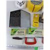Image 3 : Drill Bits, Chisel, C Clamps, Adhesive Clay, Pocket Knife, Rope, Misc