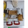 Image 5 : Drill Bits, Chisel, C Clamps, Adhesive Clay, Pocket Knife, Rope, Misc