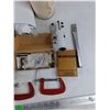Image 6 : Drill Bits, Chisel, C Clamps, Adhesive Clay, Pocket Knife, Rope, Misc