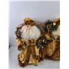 Image 2 : (3) Santa Claus Figures 17"