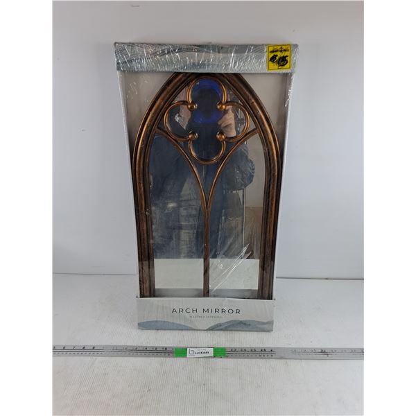 Arch Mirror 12 x 27" - Sealed