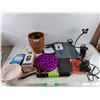 Image 1 : Planters, Water Pump, Weiser Smart Lock, Electric Lantern, Thomas Harris Book, Misc