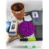 Image 3 : Planters, Water Pump, Weiser Smart Lock, Electric Lantern, Thomas Harris Book, Misc