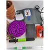 Image 4 : Planters, Water Pump, Weiser Smart Lock, Electric Lantern, Thomas Harris Book, Misc