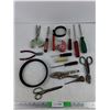 Image 1 : Assorted Screwdrivers, Tin Shears, Vise Grips, Strap Wrench, Misc