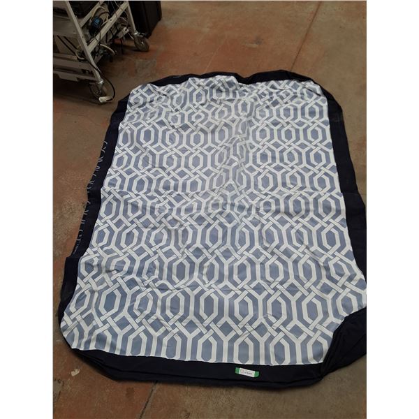 Air Mattress w/Built in Air Pump 78" x 62" - Powers On, As Is