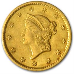 19th Century  $ 1 Gold Liberty COin-