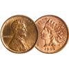 1909 Indian Head and Lincoln Wheat Cent