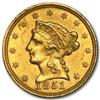 Image 1 : A $ 2.5 Dollar Gold US Minted Coin