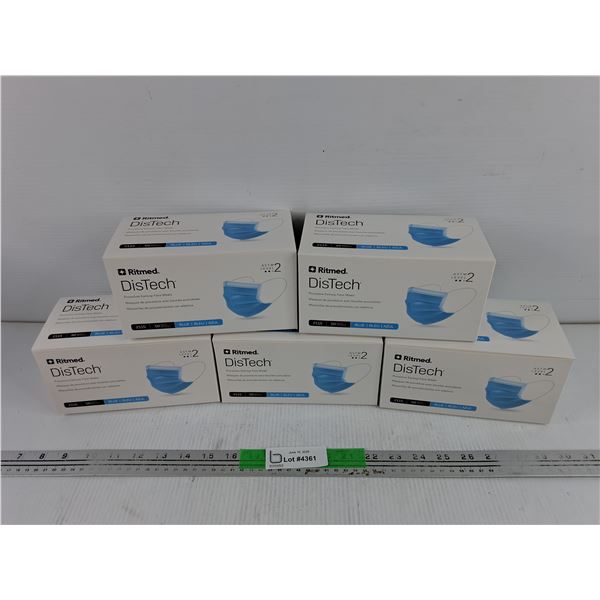 Ritmed DisTech ASTM Level 2 Procedure Earloop Face Masks