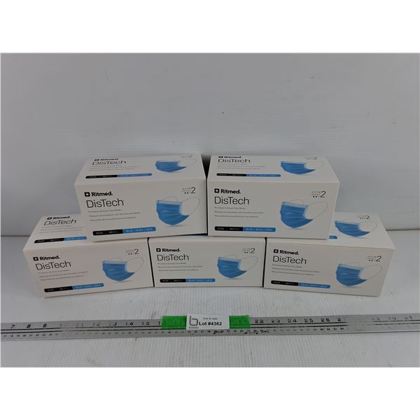 Ritmed DisTech ASTM Level 2 Procedure Earloop Face Masks