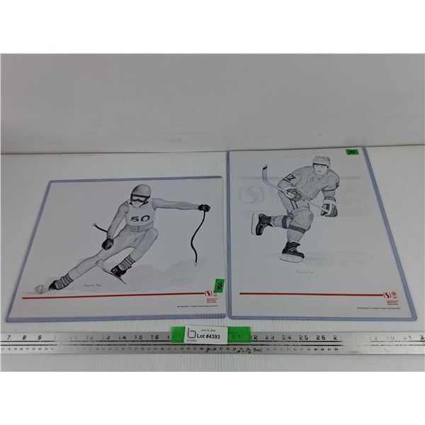 Vintage 1988 Olympic Winter Games Advertisements