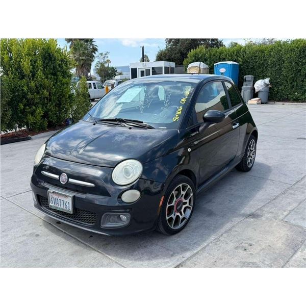 FIAT 500 2012 APP/DUP-T/EXP-ONLY-SMOG
