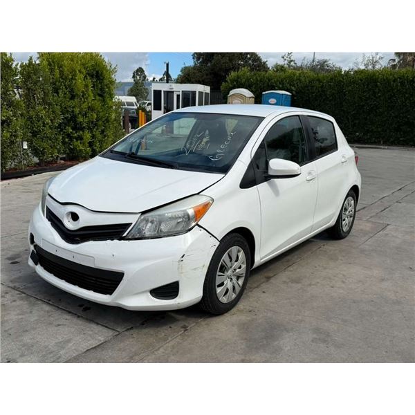 TOYT YARIS 2012 O/S TITLE 2 DAYS