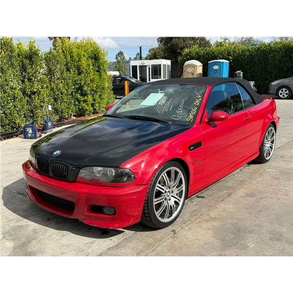 BMW  M3 2002 O/S-T SMOG-2 DAYS