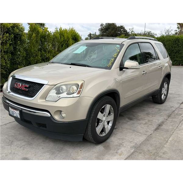 GMC ACADIA 2012 T-DON - SMOG