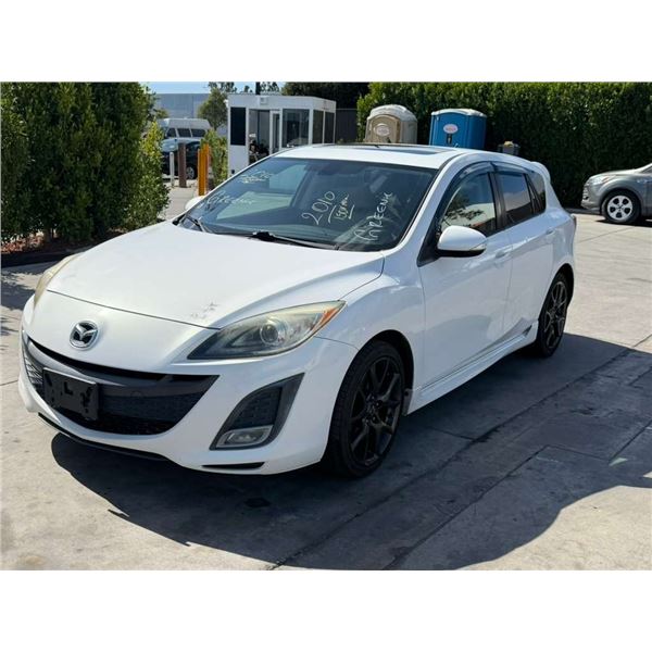 MAZD MAZDA3 2010 O/S TITLE 2 DAYS