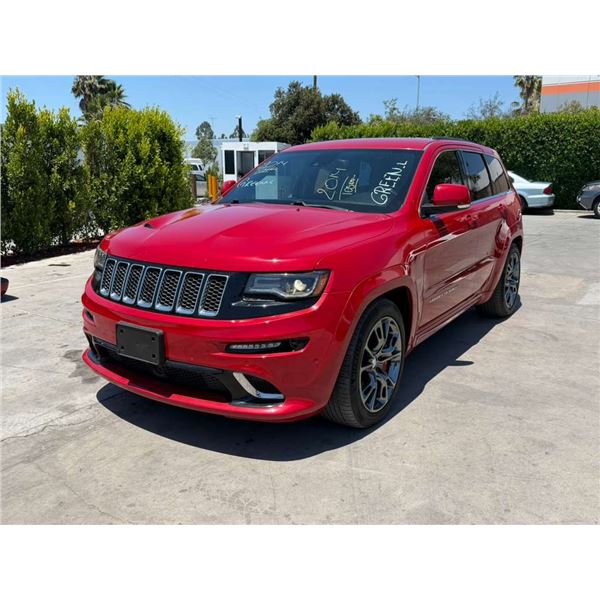 JEEP  GD CHEROKEE SRT 2014 O/S TITLE 2 DAYS