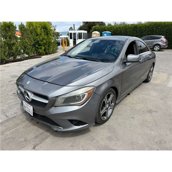 MERZ CLA250 2014 O/S TITLE 2 DAYS