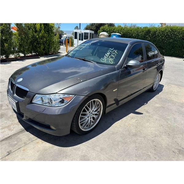 BMW  328I 2007 SALV T/DONATION