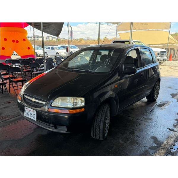 CHEV AVEO 2004 APP/DUP-T/EXP-ONLY DON