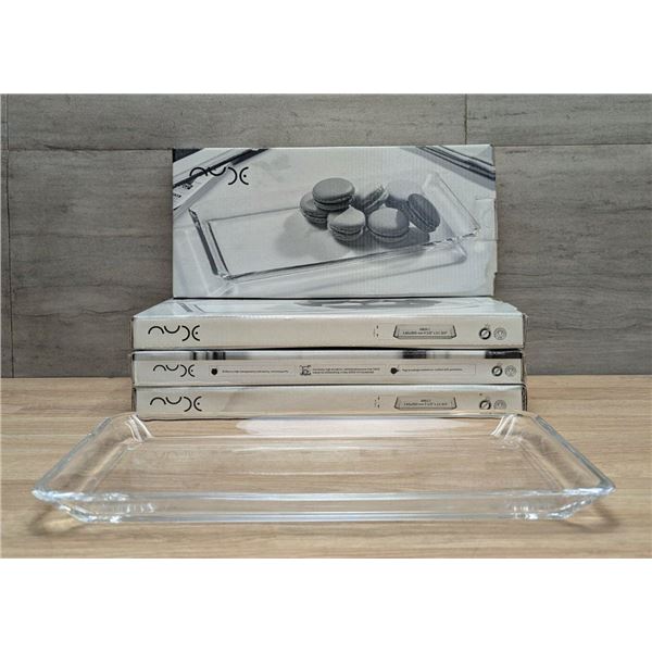 Grace Serving Trays 0.75 x 11.75 x 5.5", Browne NG68017 - Lot of 4