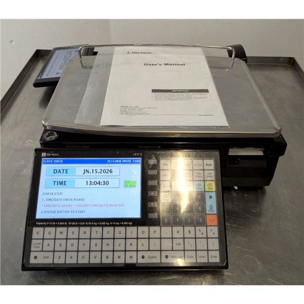 Ishida UNI-5 Retail Scale w/Ishida 101 Scale Labels