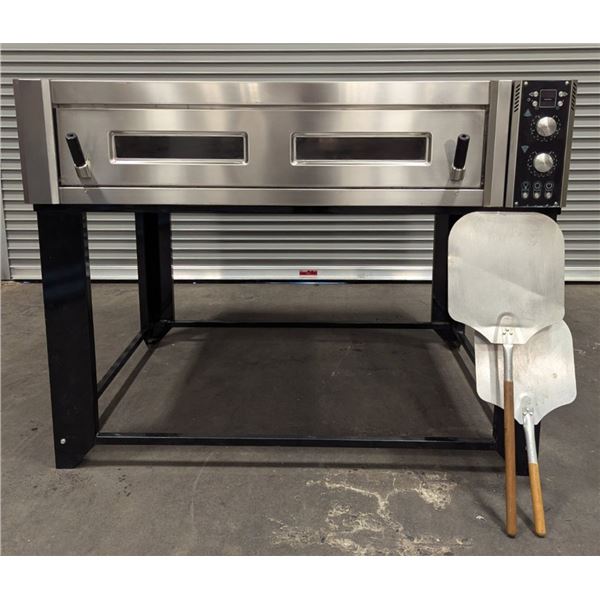 Fornitalia Single Chamber Electric Pizza Oven With Stand & Pizza Turners