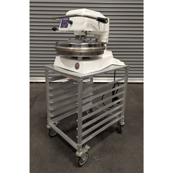 Proluxe DP2010 Pizza Dough Press With Sheet Pan Rack
