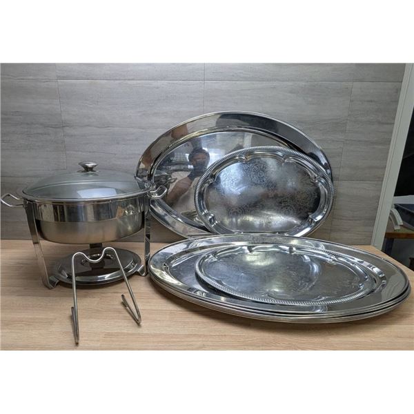 Chafing Dish & Oval Trays