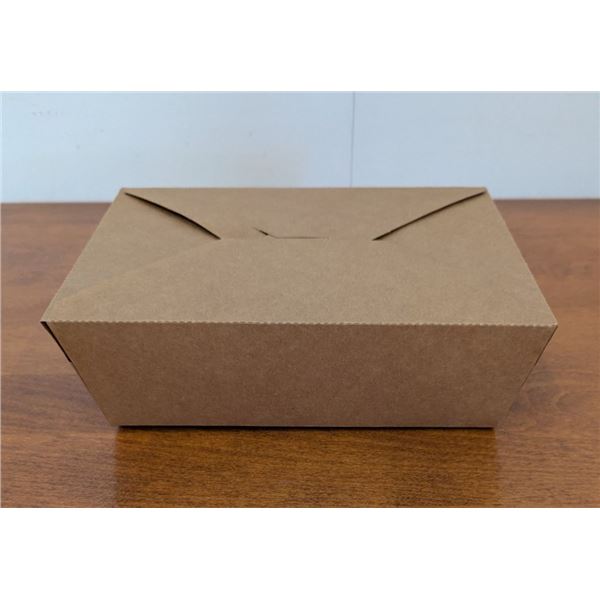Fold-Pak Paper Food Boxes - Lot of 160