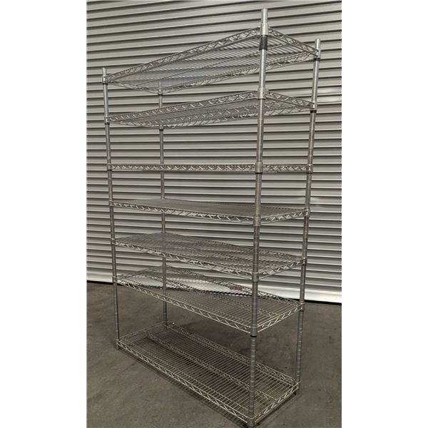 47" x 18" x 72" Wire Shelving Unit