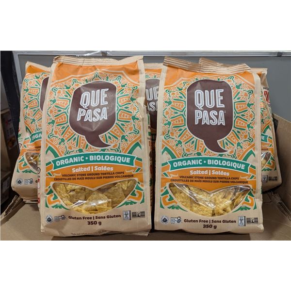 Que Pasa Organic Tortilla Chips, 350g - Lot of 5