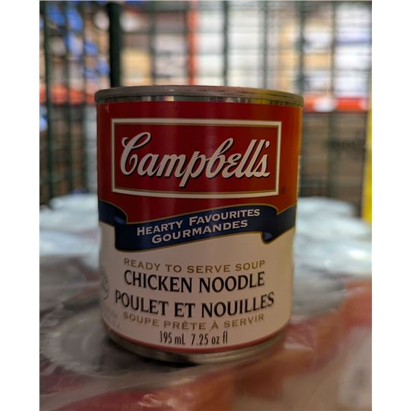 Chambell's Chicken Noodle, 195ml - lot of 17