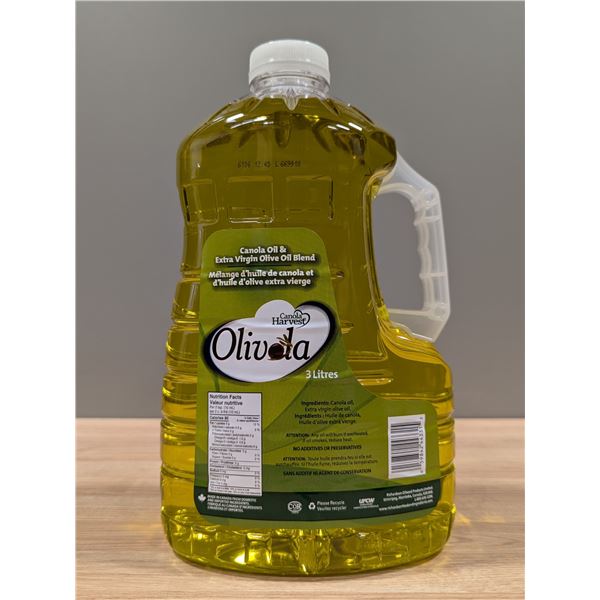 Canola Harvest Canola Oil & Extra Virgin Olive Oil Blend 3L - Lot of 3