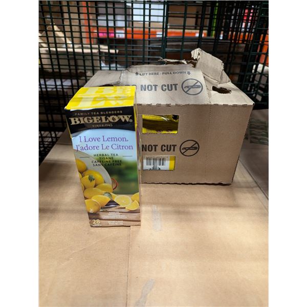 Bigelow I Love Lemon 28 tea bags/box - Lot of 4boxes