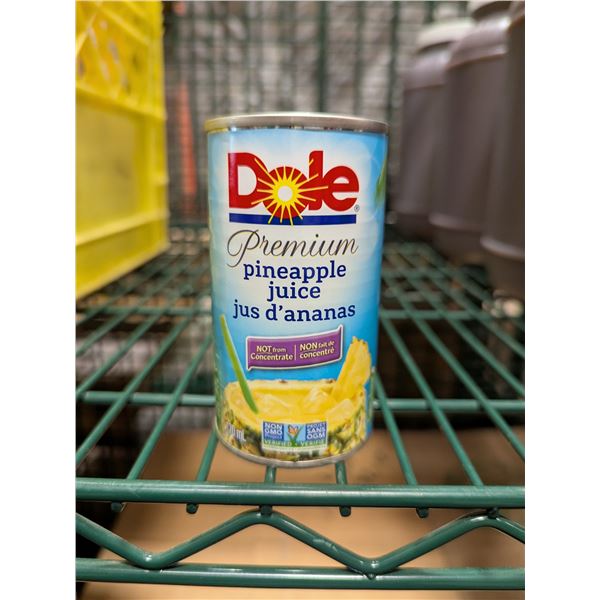 Dole Pineapple Juice, 170ml - Lot of 37