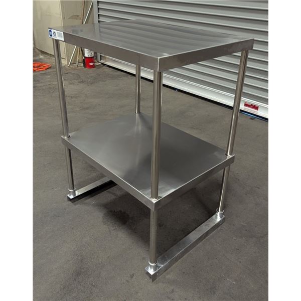Johnson Rose 24" x 18" Stainless Steel 2-Tier Overself