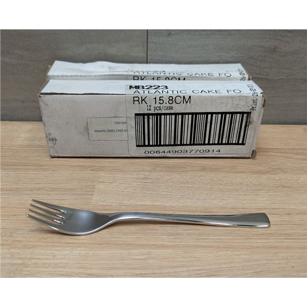 Atlantic Heavy Weight Cake Forks, Sola MB223 - Lot of 24 (2 Boxes) | FtB