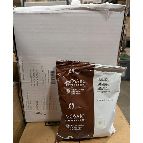 Mosaic Arabica Coffee 8oz - Lot of 24 ( 1 case ) | PC1