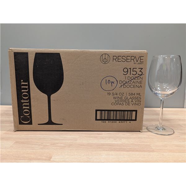 Libbey 9153 19-3/4oz Wine Glasses - Lot of 10 | EC4