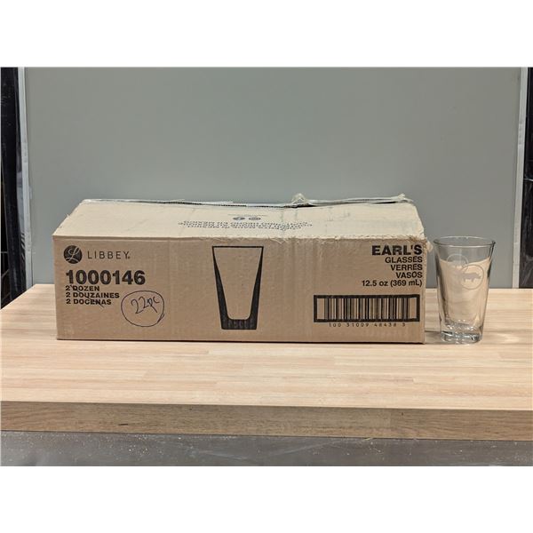 Libbey 1000146 12-1/2oz Glasses - Lot of 22 | EC4