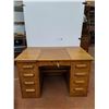 Image 1 : *Six Drawer Wooden Typewriter Desk and Wooden Chair No Shipping