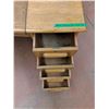 Image 3 : *Six Drawer Wooden Typewriter Desk and Wooden Chair No Shipping