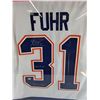 Image 2 : #Framed Grant Fuhr Autographed Jersey w/Certificate Of Authenticity