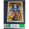 Image 1 : Pinnacle BeeHive Autographed Johnny Bower Oversized Hockey Card - CANNOT AUTHENTICATE
