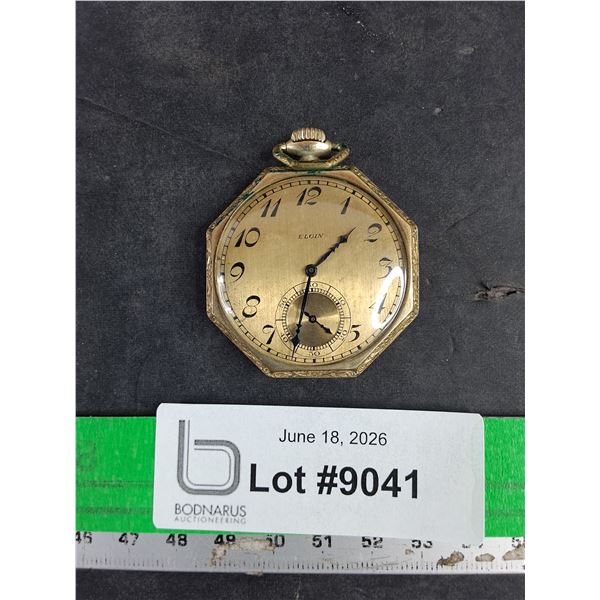 Vintage Elgin Pocket Watch - As Is
